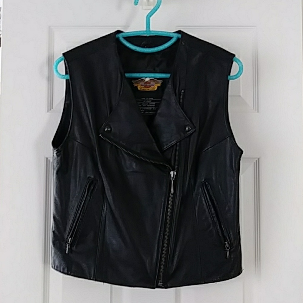 Harley-Davidson womens leather vest